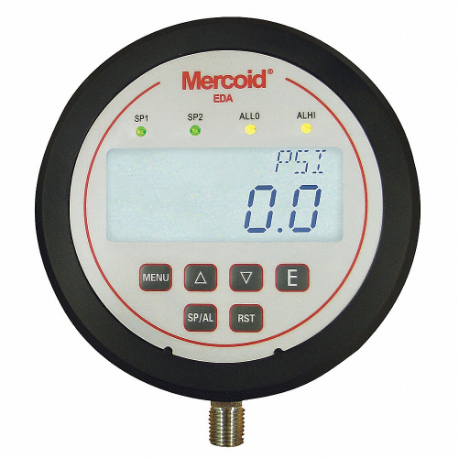 Pressure Switch, Progra mmable, 1/4 Inch Mnpt, 0 To 600, Adj, Progra mmable