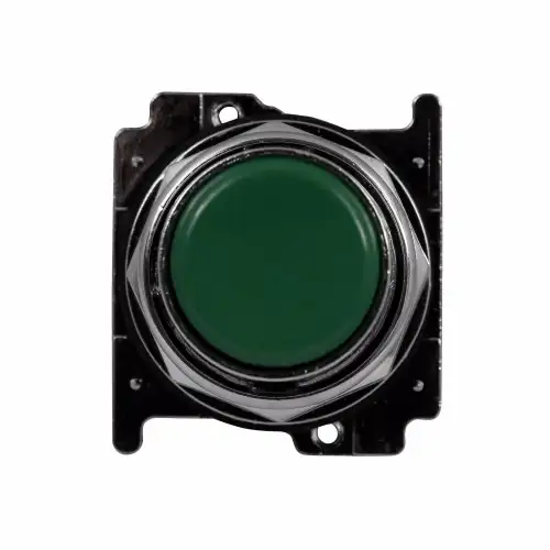 Non-illuminated Pushbutton Operator, Heavy Duty, 30.5 mm, Green