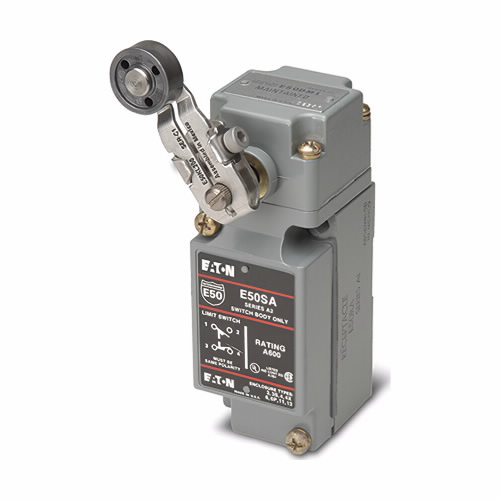 E50 Nema Heavy Duty Plug-In Limit Switch, Screw Terminals, 10A At 240 Vac, 1A At 125 Vdc