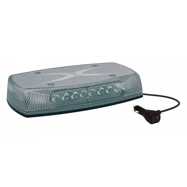 Mini Lightbar, LED, Amber/Clear, 15 Inch L