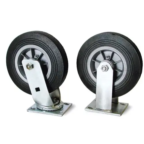 Solid Rubber Wheel Kit, 8 Inch Size