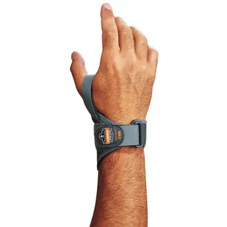 Wrist Support, Left, L Ergonomic Support Size, Gray