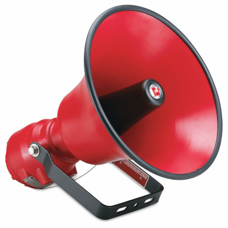 PA Weatherproof Speaker, Explosion-Proof Amplified Speakers, CB, 5 Channels, Red