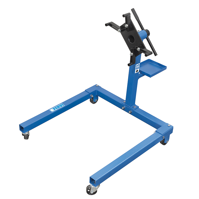 Engine Stand, 2 Swivel And 2 Fixed Wheels, 600Kg