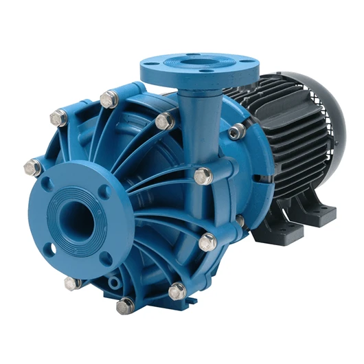 Sealless Plastic Pump, 10 to 221 gpm Flow Range, 90 psi Maximum Working Pressure