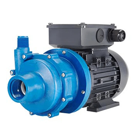 Sealless Plastic Pump, 0.25 to 15.1 gpm Flow Range, 60 psi Maximum Working Pressure
