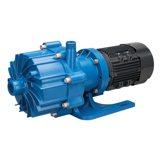 Sealless Plastic Pump, 135 psi Maximum Working Pressure, 1 to 69.8 gpm Flow Range
