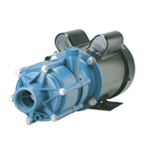 Sealless Plastic Pump, 80 psi Maximum Working Pressure, 0.5 to 61 gpm Flow Range