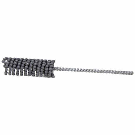 Flexible Cylinder Hone, 1 Inch Bore Dia, Silicon Carbide, 240 Grit, 8 Inch Overall Length