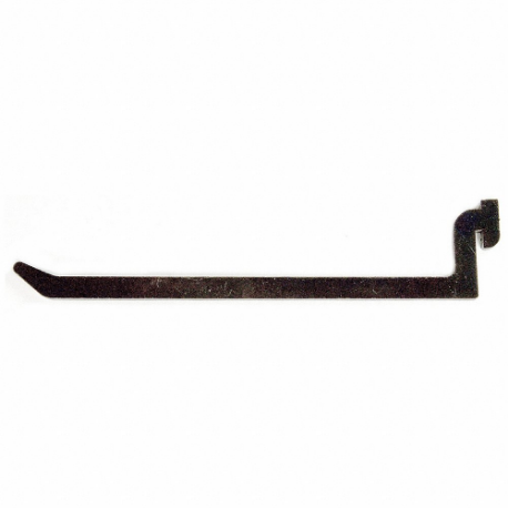 Industrial Hook, Industrial Hook, 6 x 0.3 x 1.5 Inch Size, 35 lb Holding Capacity