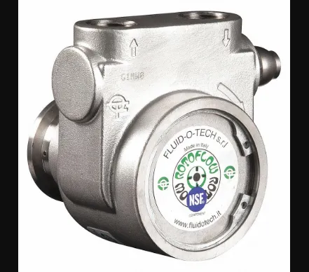 Rotary Vane Pump, 1/2 Inch Inlet/Outlet NPTF, 201 gph Max. Flow