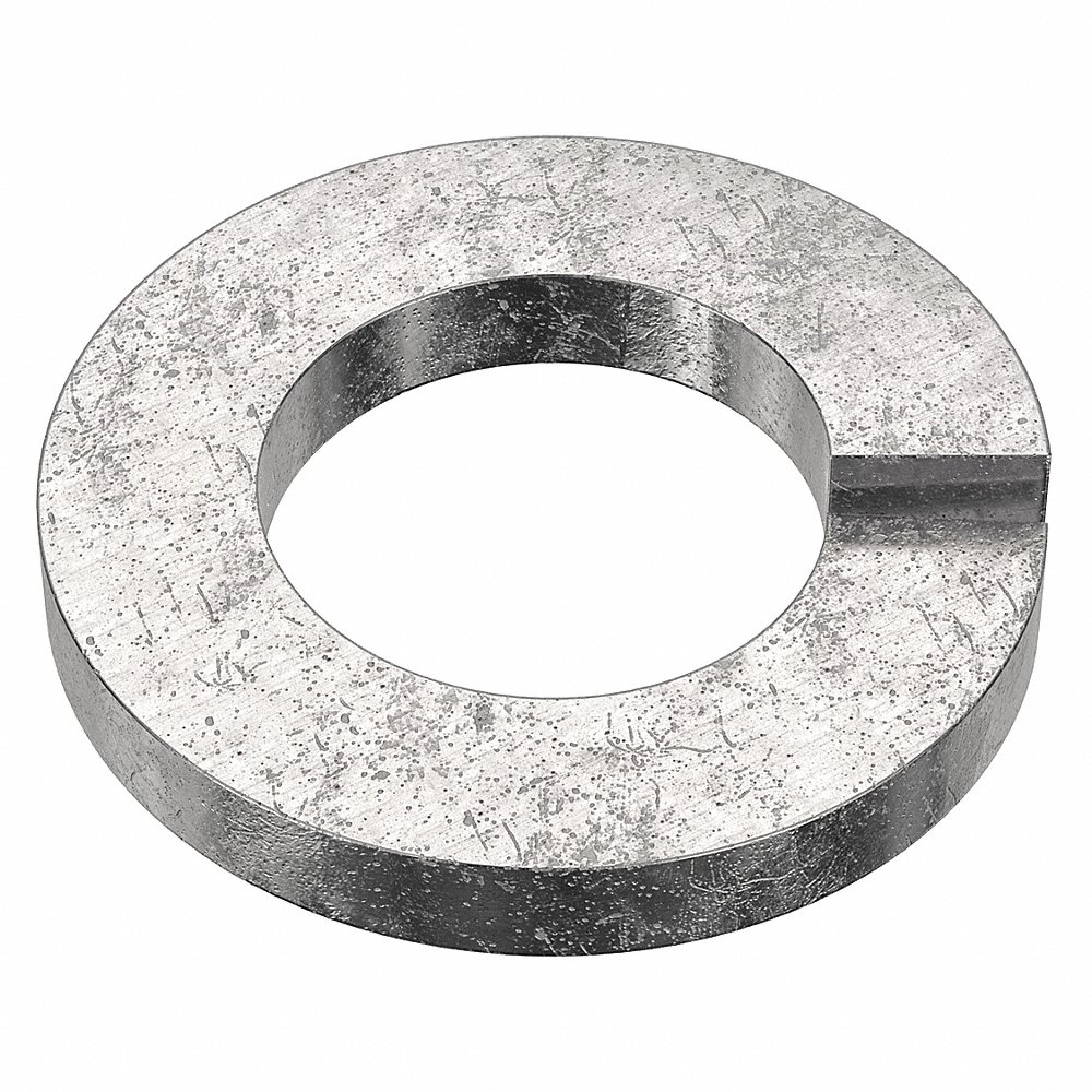 Split Lock Washer, 18-8 Stainless Steel, #6 Size, 0.031 Inch Thick, Standard Type, 100PK