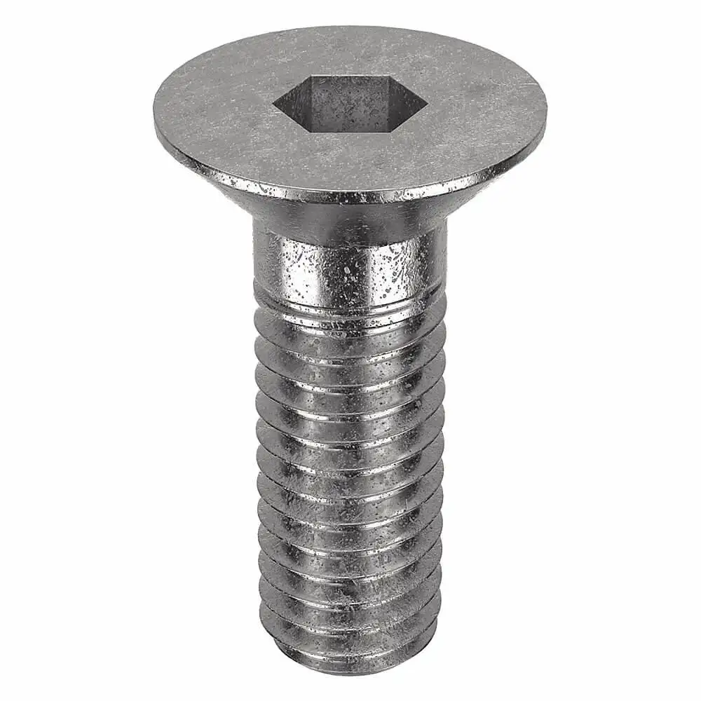 Socket Head Cap Screw, Flat, 18 x 8 Stainless Steel M6 x 1.00, 16mm Size, 25Pk