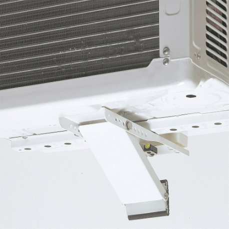 Air Conditioner Bracket, Up to 80 Lbs, 4 7/8 Inch H x 14 1/2 Inch W 1 3/4 Inch D