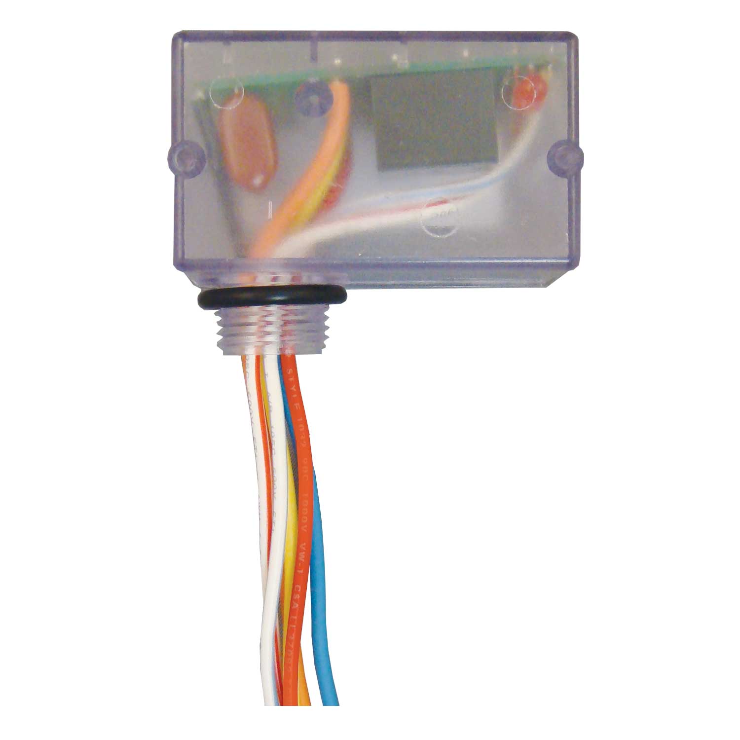 Enclosed Pre-Wired Relay, With Polarised 12 VAC Coil, SPDT, 10 A