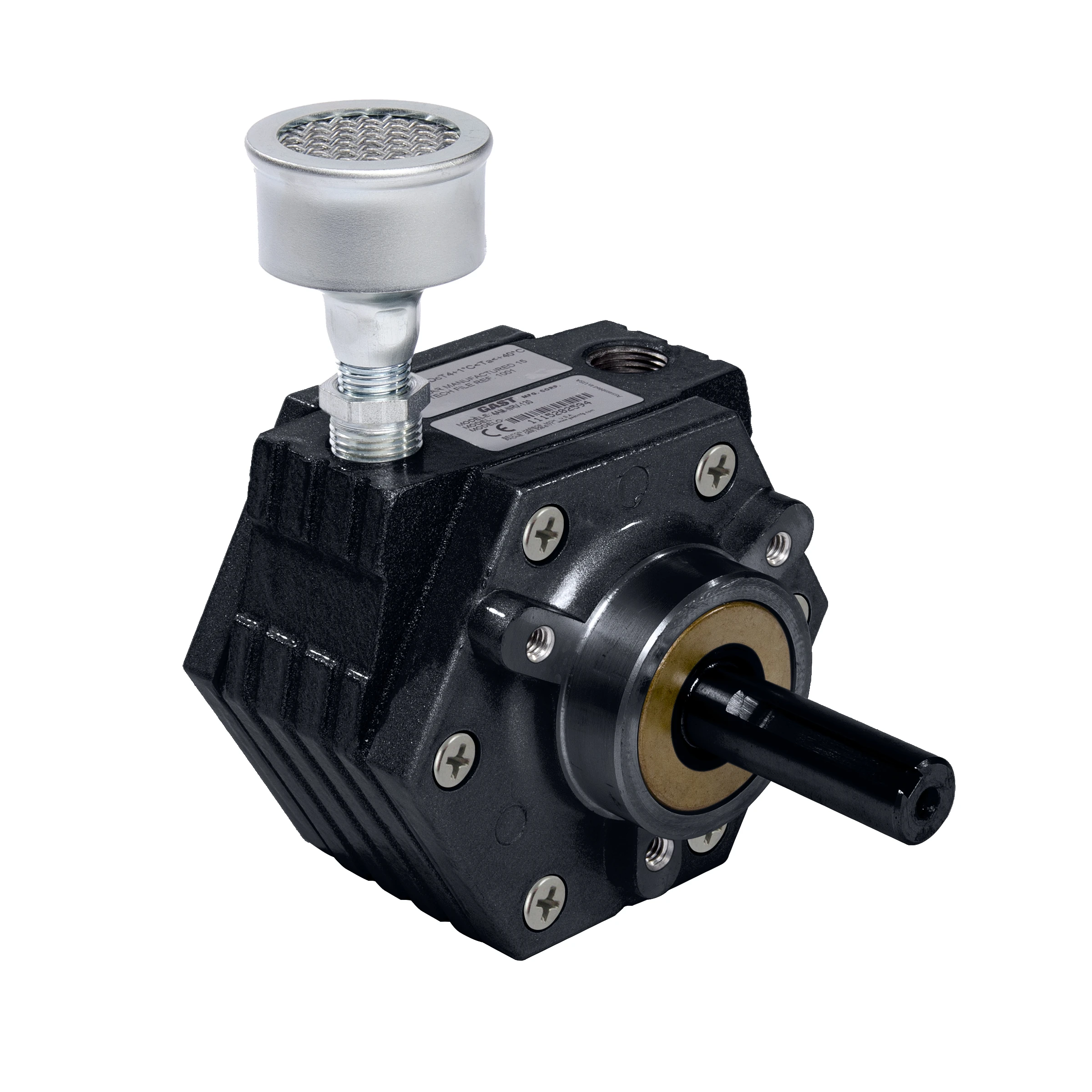 Air Motor, 1.05 HP, 5.6 Bar Max Pressure, 2000 rpm, 3/8 Inch NPT Port Size