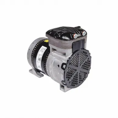 Rocking Piston Vacuum Pump, 0.125 HP, 1 Phase, 115/230V AC, 125 psi Max. Pressure