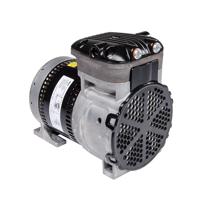 Rocking Piston Compressor, Motor Mounted, 1.19 cfm flow, 8.62 Bar Max Pressure