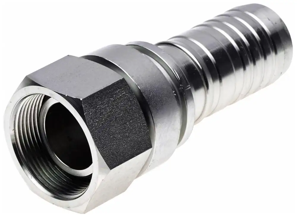 Hose Coupling, 0.5 Inch I.D, 2.98 Inch Length, 1.54 Inch Cutoff Size