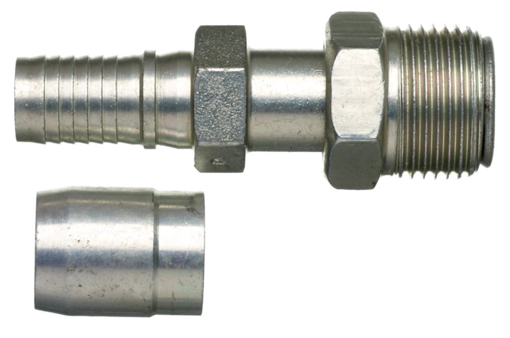 Hose Coupling, 0.311 Inch I.D, 2.07 Inch Length, 1.52 Inch Cutoff Size