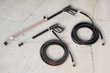Spray Wand Assembly, With 25 And 40 Degree Nozzle, 50 Feet High Pressure Hose