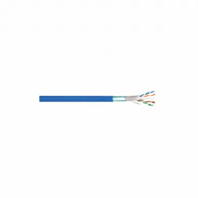 Category Cable, 1000 ft Spool Length, Blue, Shielded, Spool