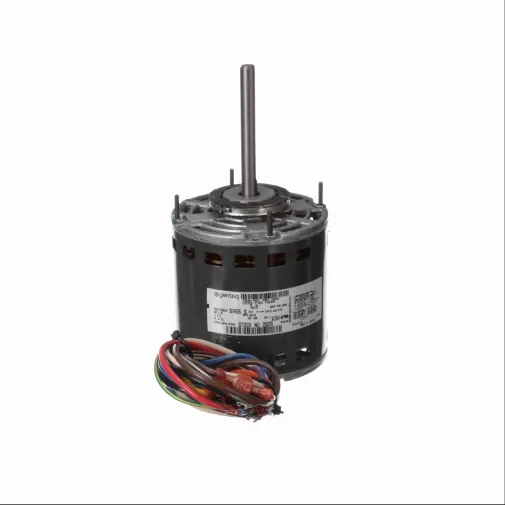 Fan and Blower Motor, 1/5 HP, 1 Phase, 60 Hz, 115 V, 1075 RPM, 3 Speed, 42 Frame