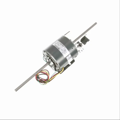Fan and Blower Motor, 1/2 HP, 1 Phase, 60 Hz, 208-230 V, 1075 RPM, 2 Speed, 48 Frame