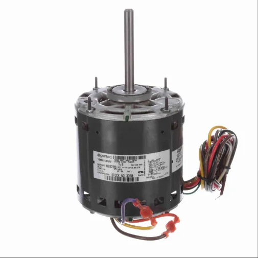 Fan and Blower Motor, 3/4 HP, 1 Phase, 60 Hz, 208-230 V, 1075 RPM, 2 Speed, 48 Frame