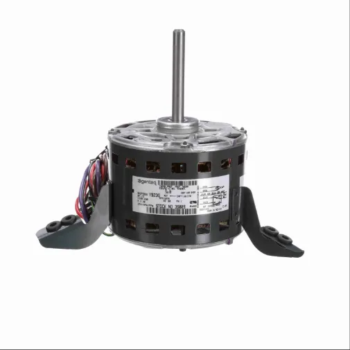 Replacement Motor, 1/3 HP, 1 Phase, 60 Hz, 208-230 V, 1075 RPM, 2 Speed, 48 Frame