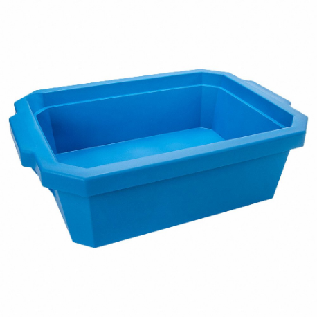 Ice Tray with Lid, Polyurethane Foam, Blue, 160 mm Overall Height, 500 mm Overall Length
