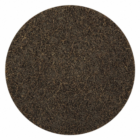 Hook-and-Loop Surface Conditioning Disc, 5 Inch Dia, Aluminum Oxide, Coarse, Coarse