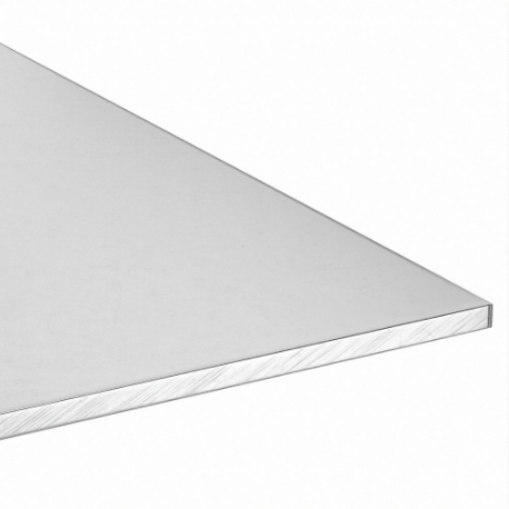 Aluminum Sheet, T6, 4 Ft Overall Length, Heat Treatable