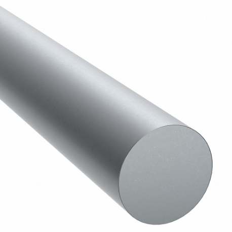 Aluminum Rod 2024, 2 1/2 Inch Outside Dia, 36 Inch Overall Length