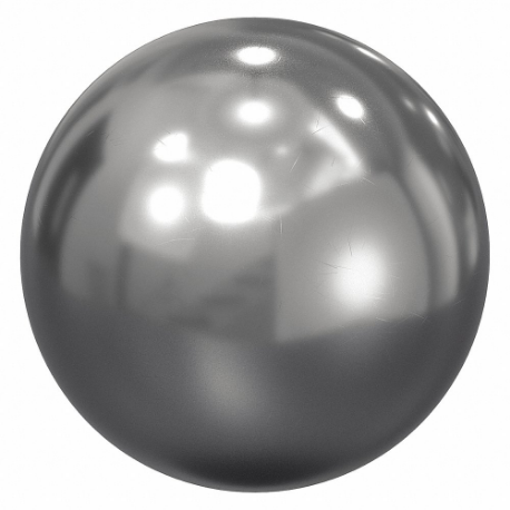 Stainless Steel Ball 440C, 100 Ball Bearing Grade, 22.23 G Ball Wt, 11/16 Inch Size OD