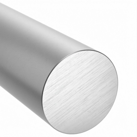 Aluminum Rod 7075, 2 1/2 Inch Outside Dia, 6 Ft Overall Length