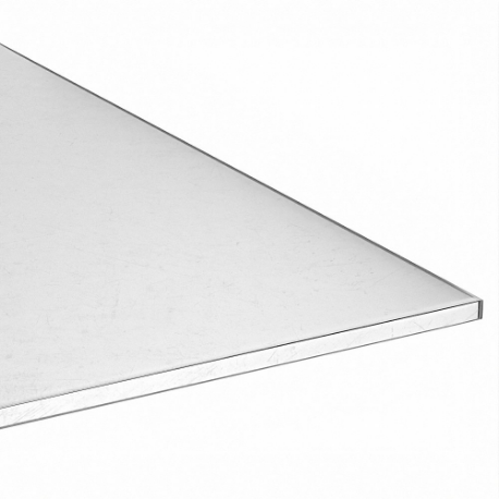 Stainless Steel Plate 304, 12 Inch X 4 Ft Size, 0.03 Inch Thick, 70 Rockwell Hardness