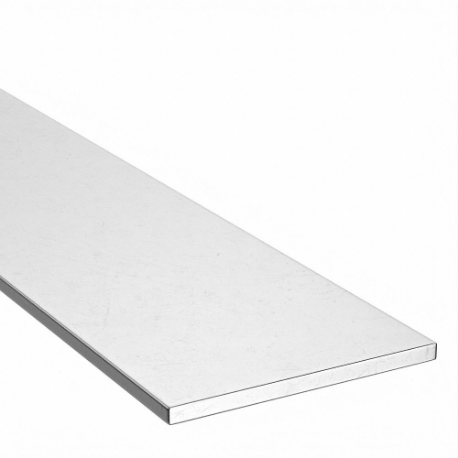 Stainless Steel Flat Bar, 304, 0.09 Inch Thick, 2 Inch X 36 Inch Size, Cold Finished, Mill