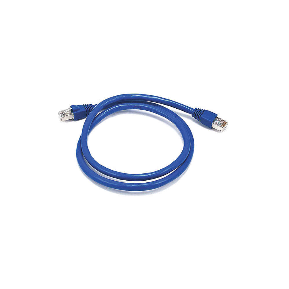 Shielded Twisted Pair Cable 500mhz 24 Awg Blue 3 Feet