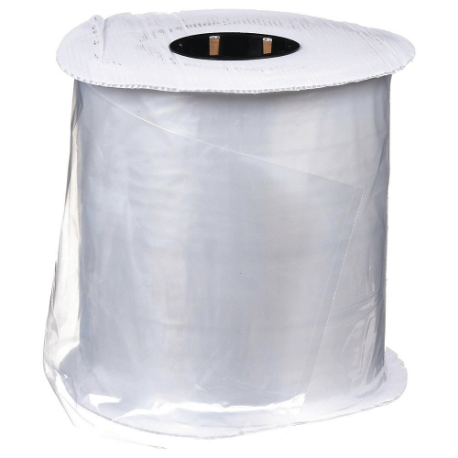 Open Poly Bag, 2.8 mil Thick, 4 Inch Width, 6 Inch Length, Clear, Roll, 1, 250 Pack