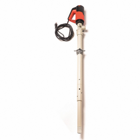 Electric Operated Drum Pump, 1 Hp Motor Hp, 55 Gal For Container Size, 110VAC, 60