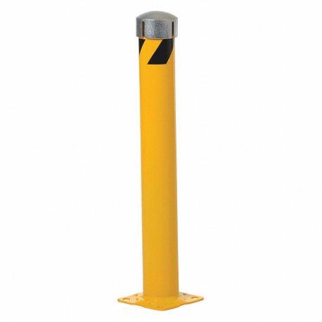 Bollard, 4 1/2 Inch Outside Dia, 36 Inch Finished Height, 36 Inch HeigHeight, Dome