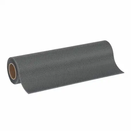 Neoprene Roll, 36 Inch X 30 Ft, 0.03125 Inch Thickness, 40A, Plain Backing, Black, Smooth