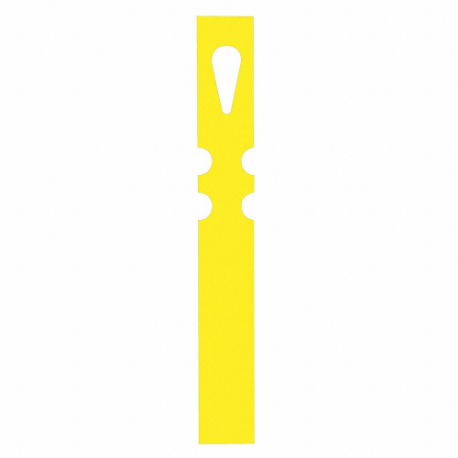 GRAINGER KTAGYL Blank Tag, Coated Paper, Yellow, 0.009 Inch Thick, Rectangle, 1000 Pack | CP7RLD 8GKM9