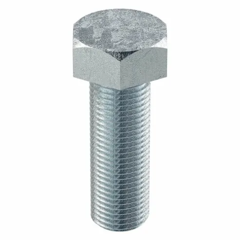 Hex Head Cap Screw 9/16-18X1-3/4 Steel Grade 5 Zinc Plated, 10PK