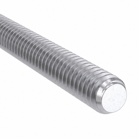 Screw, Stainless Steel, 18-8, Plain, 72 Inch Overall Lg, Stainless Steel