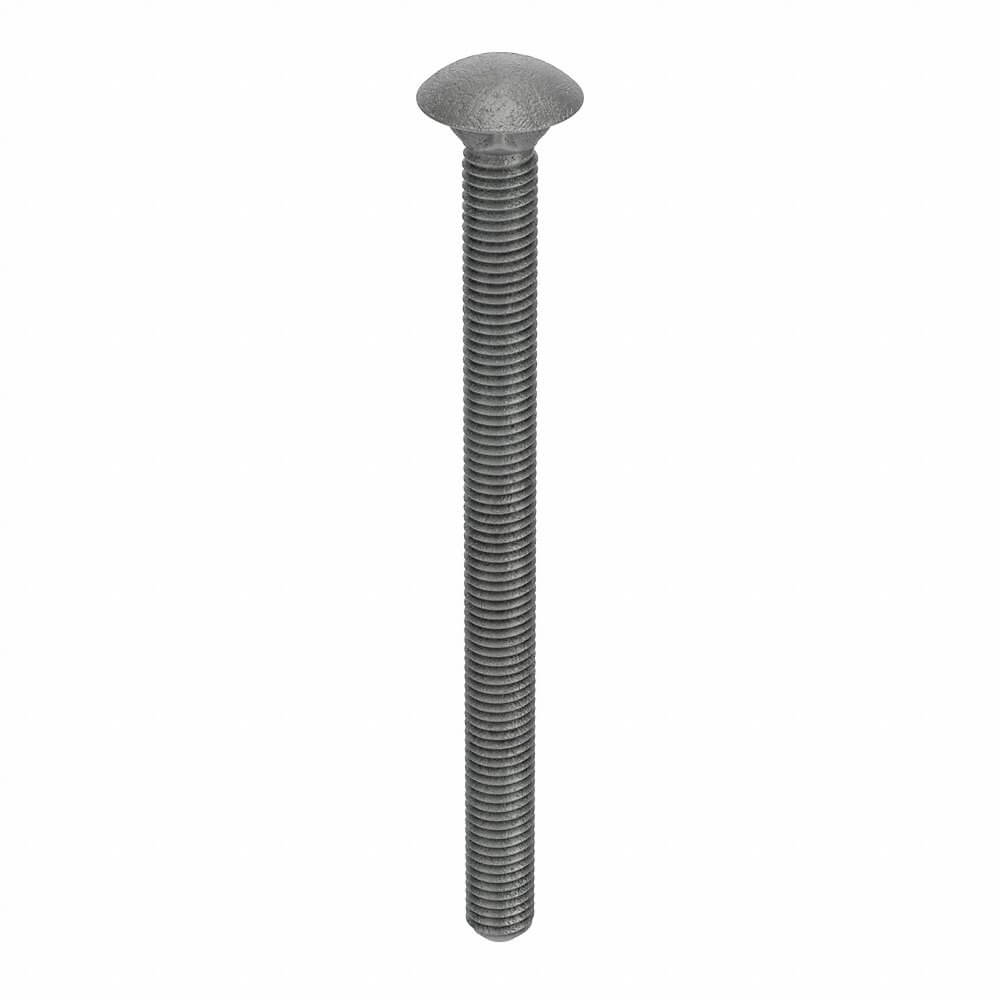 Carriage Bolt Hot Dipped Galvanised 5/16-18 X 5 L, 50PK
