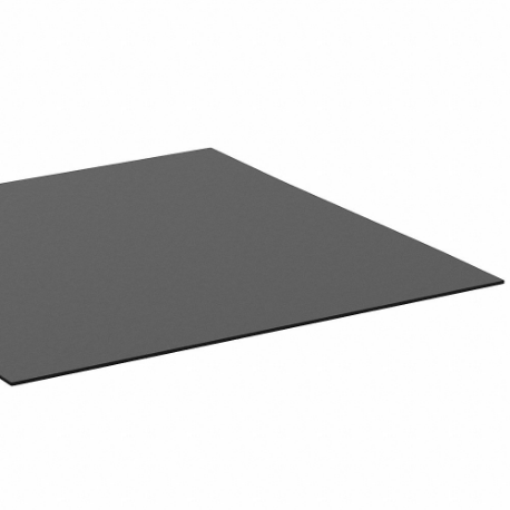 Neoprene Sheet, 12 x 12 Inch Size, 1/8 Inch Thick, Black, Closed Cell, Plain
