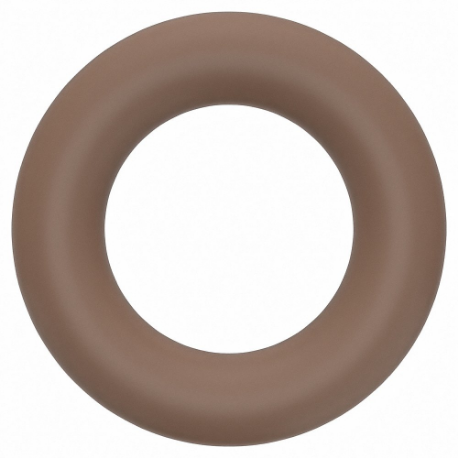 O-Ring, 2 mm Inside Dia, 4 mm Outside Dia, Brown, 25 Pk