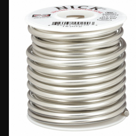 Solder Wire, 1/8 Inch X 1 Lb, Nick